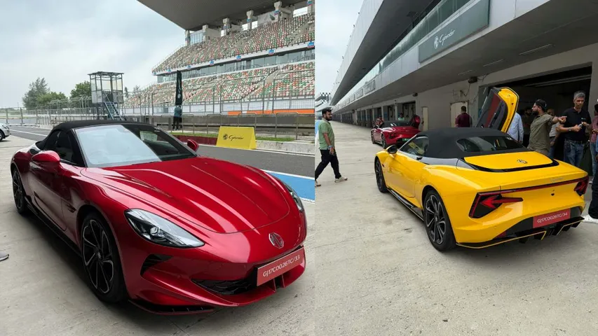 MG Cyberster Track Drive Review: India’s First Electric Sports Car Tested