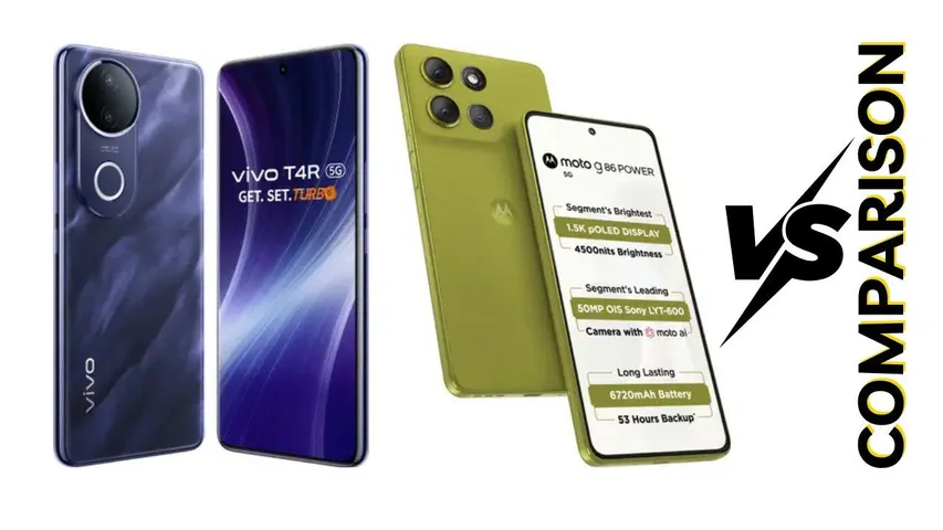 Vivo T4R 5G vs Moto G86 Power 5G: Best 5G Phone Under ₹20,000?
