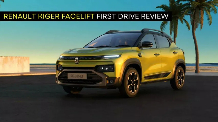Renault Kiger Facelift Launched – First Drive Review, Features & Safety