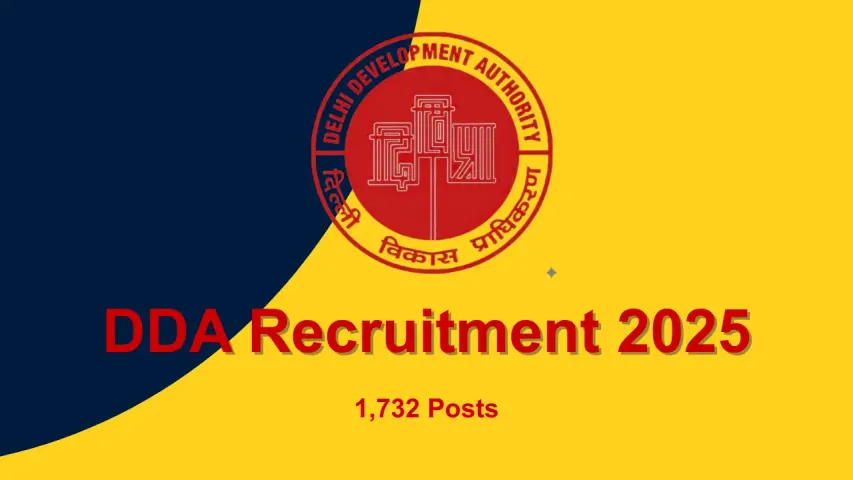 DDA Recruitment 2025: Big Exam Dates & 5 Key Highlights