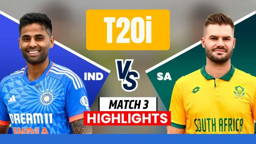 IND vs SA 3rd T20I Highlights: India Beat South Africa by 7 Wickets to Take 2–1 Series Lead