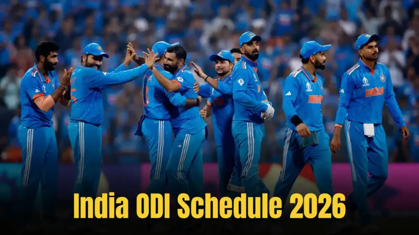 India ODI Schedule 2026: Full Fixtures, Dates, Venues and Match Timings