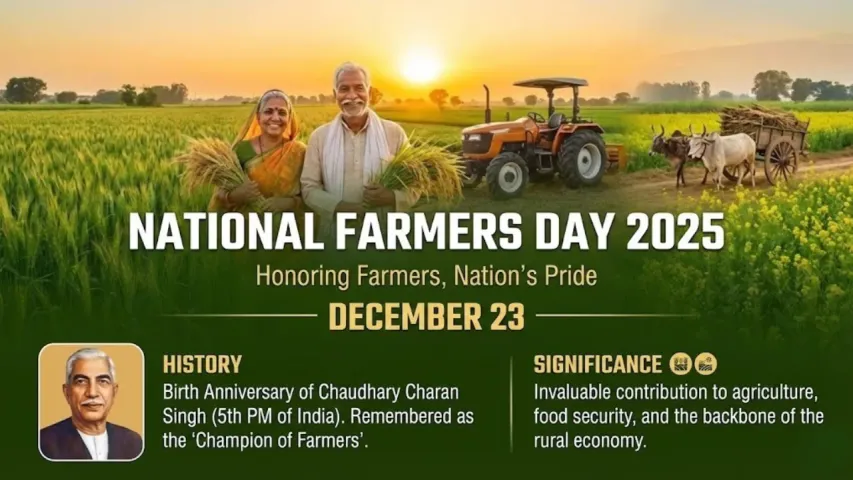 National Farmers Day 2025: History, Significance and Farmers’ Struggles