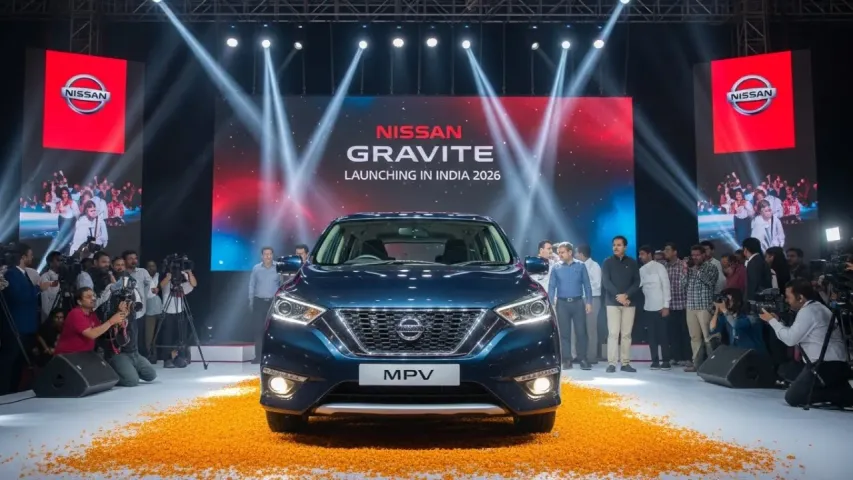 Nissan Gravite 7-Seater MPV Launching in India in 2026