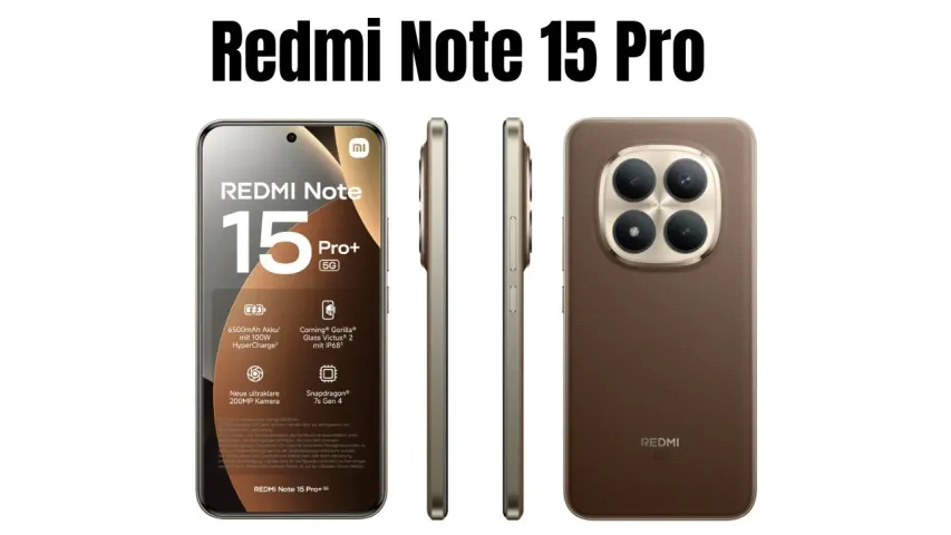 Redmi Note 15 Pro Specs Leaked: know Camera, Display Battery & More