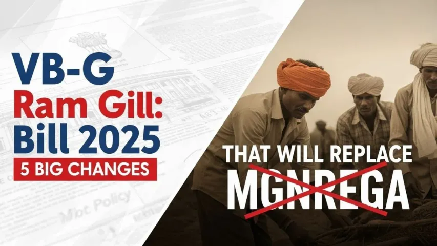 VB-G RAM G Bill 2025: 7 Shocking Changes That Replace MGNREGA