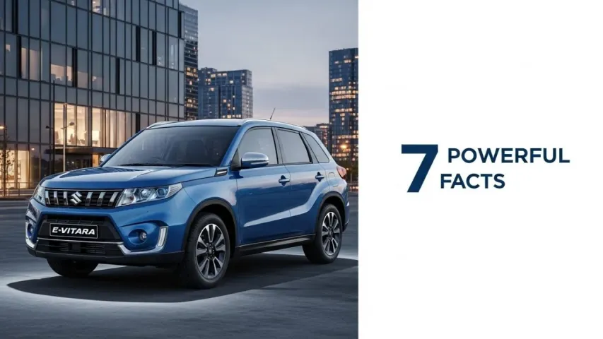 7 Powerful Facts About the Maruti Suzuki E-Vitara Ahead of Its 2026 Launch