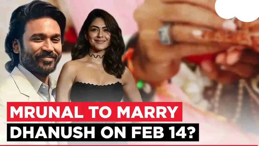 Mrunal Thakur To Marry Dhanush On Feb 14? Are Viral Wedding Rumours True?