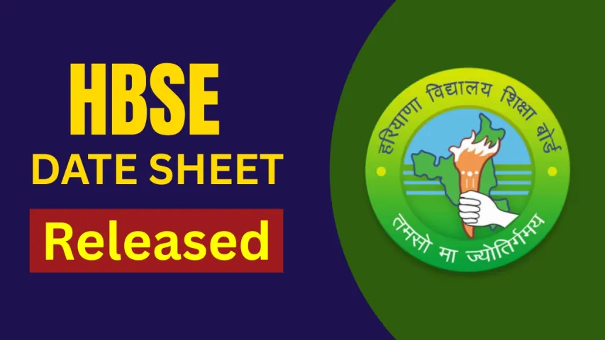 HBSE Date Sheet Released: Exam Dates, Download Steps and Preparation Tips