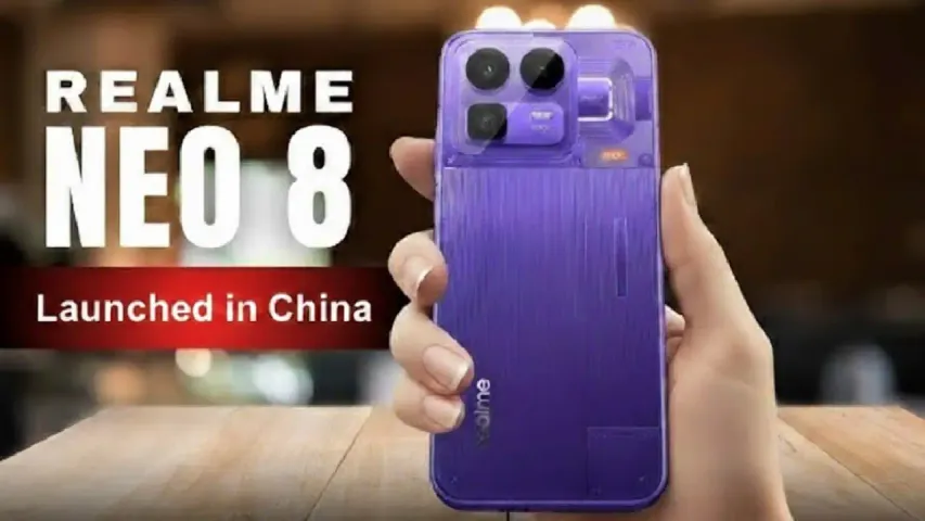 Realme Neo 8 Launched With Snapdragon 8 Gen 5, 8000mAh Battery, 165Hz Display