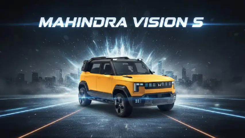 Mahindra Vision S Diesel Automatic Spied: Boxy Sub-4m SUV With Panoramic Sunroof Coming Soon