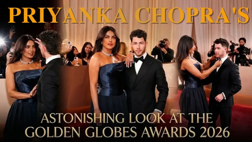 Priyanka Chopra’s astonishing look at the Golden Globes Awards 2026