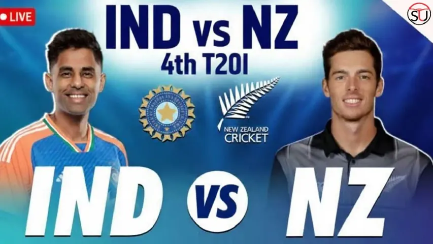 IND vs NZ 4th T20I Live: Pitch Report, Weather & Streaming Details