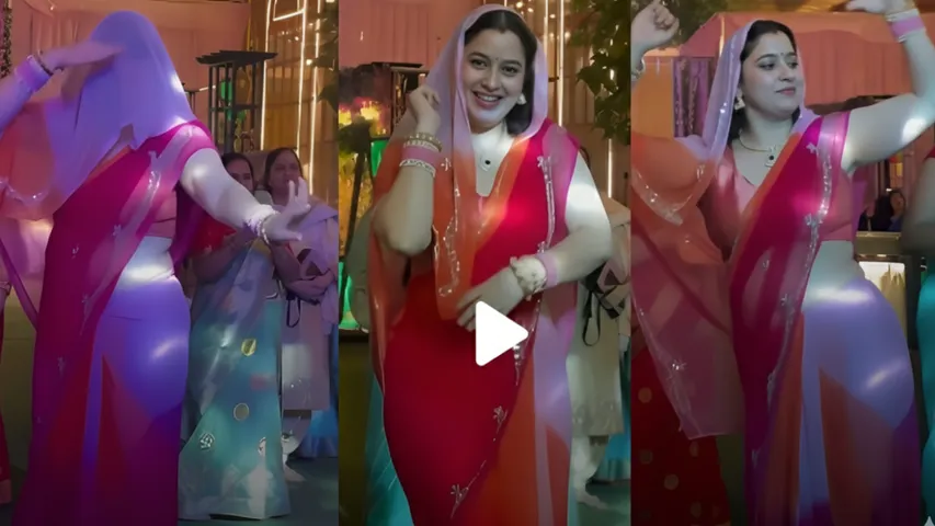 Bhabhi Viral Dance Video: Ghoonghat Dance on Haryanvi Song Trends on Social Media