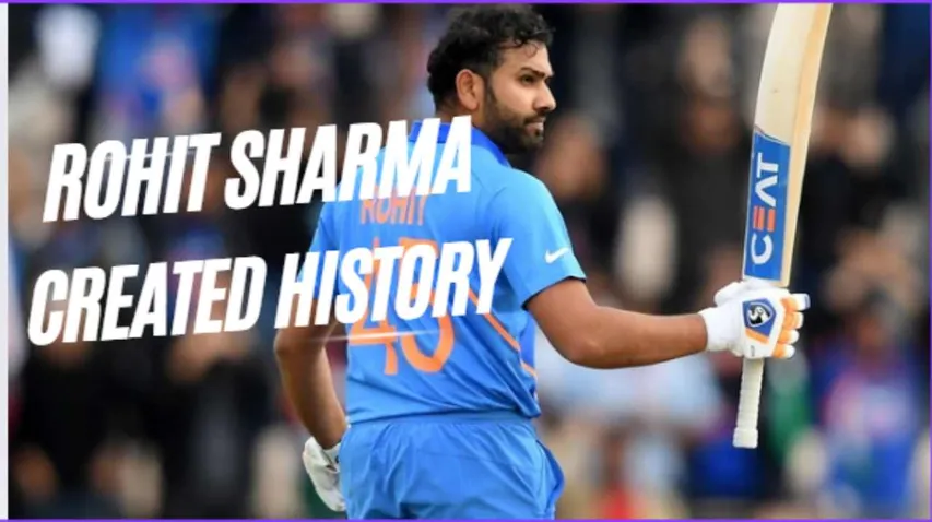 Rohit Sharma Creates History! Become First Batter to Hit............