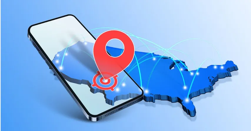 mobile online map