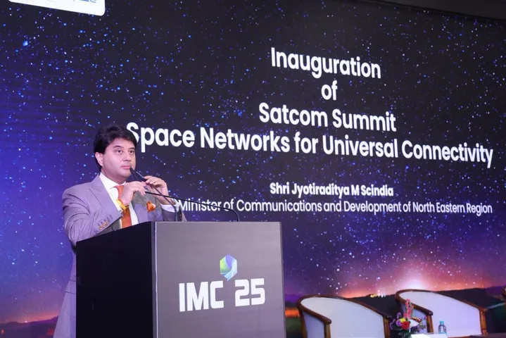 Pic 1 - SATCOM Summit at India Mobile Congress 2025