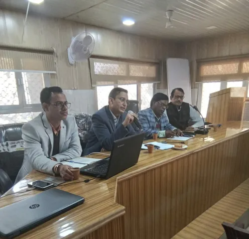 राष्ट्रीय कृमि मुक्ति दिवस को लेकर आयोजित बैठक