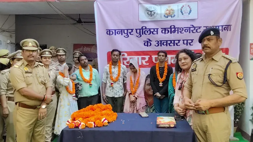 Kanpur police  बन गई घर की मुखिया, अलग होने पर आमादा दंपत्ति में करा दी सुलह  