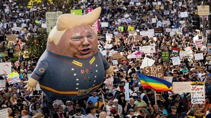 Hands of protest