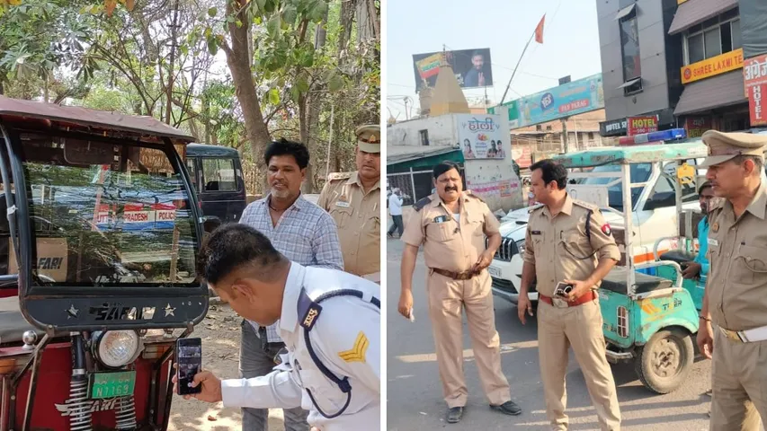 कानपुर में ई-रिक्शा चालक बेलगाम हो गए हैं।