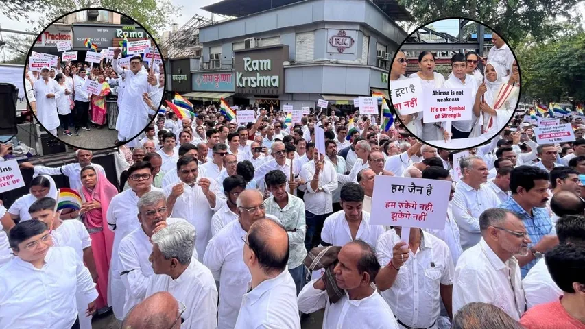 विले पार्ले में 90 साल पुराने दिगंबर जैन मंदिर को BMC ने किया ध्वस्त, विरोध में उतरा जन सैलाब 