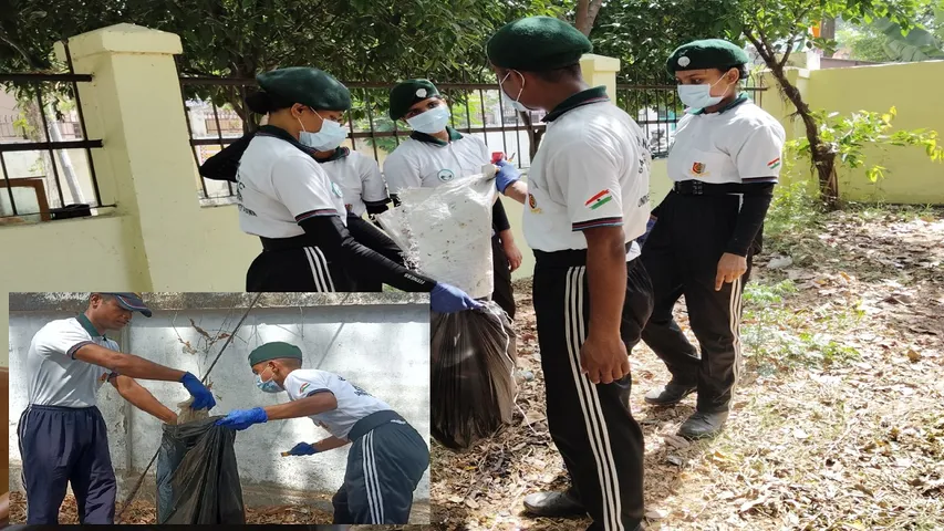  World Earth Day cleanliness drive carried Lucknow University