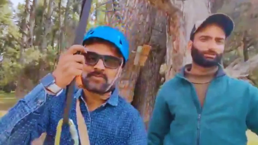 pahalgam attack video, jammu kashmir