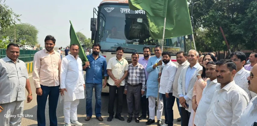 Bus service started Botanical Garden Metro Station JIMS Hospital relief patients travel