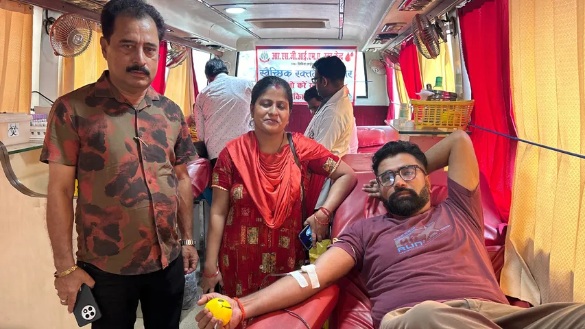 Blood donation camp