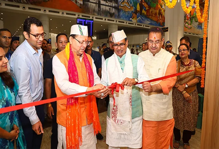 Uttarakhand CM, Union Minister Shivraj Chouhan inaugurate 'House of Himalayas' store at Jolly Grant Airport
