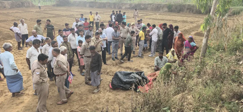 बिथरी चैनपुर में मर्डर
