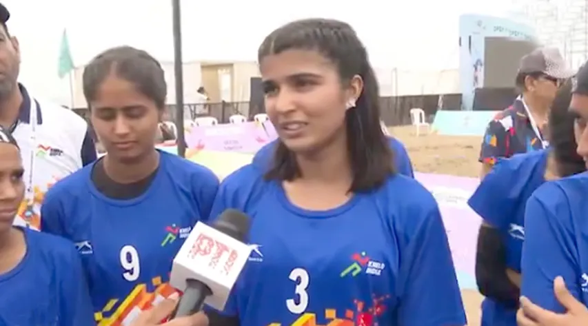 HARYANA KI MONIKA, KHELO INDIA, GOLD MEDAL