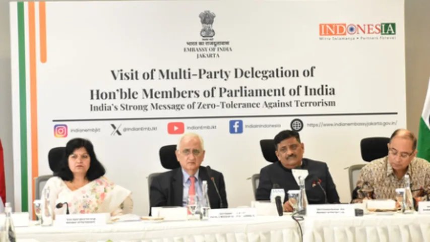 Indian Delegation in Indonesia