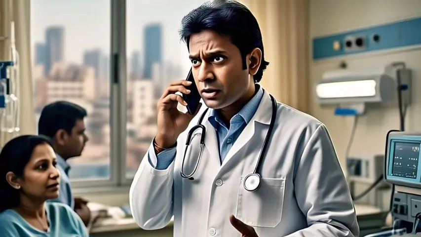Latur doctor audio clip viralन