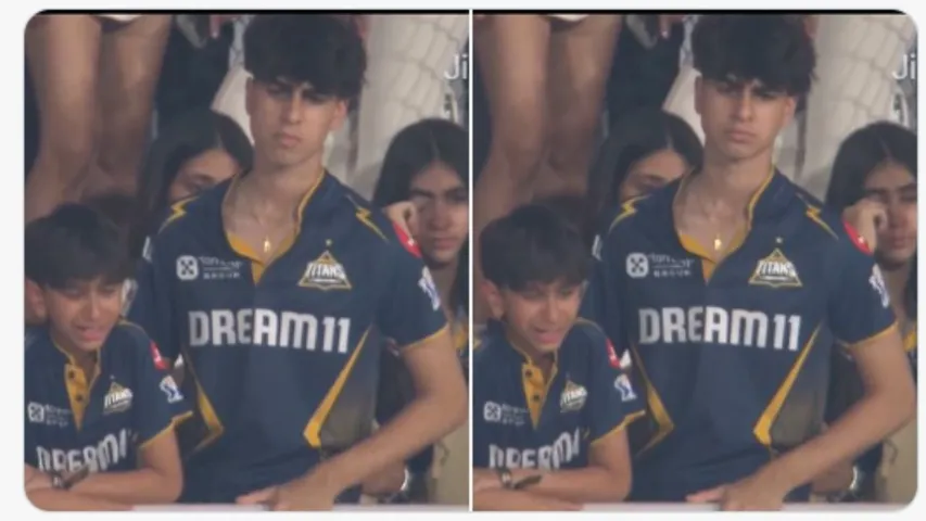 nehra 's son crying video 
