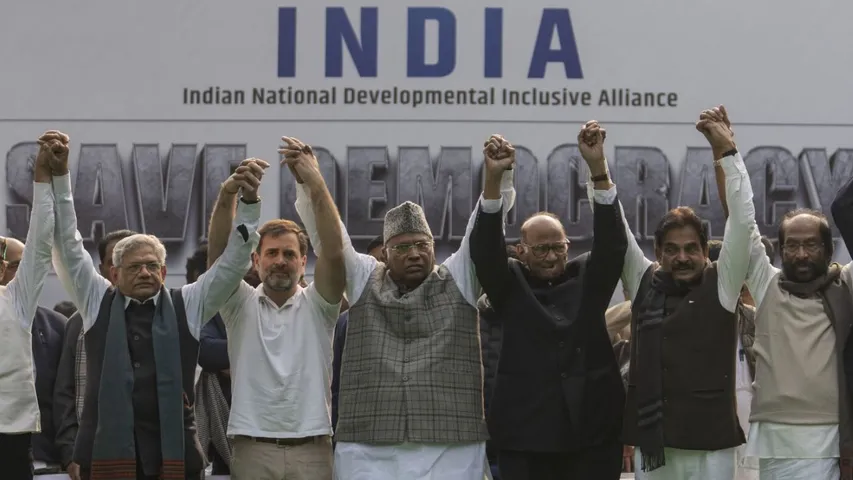 INDIA Alliance Meeting at Constitution Club Today