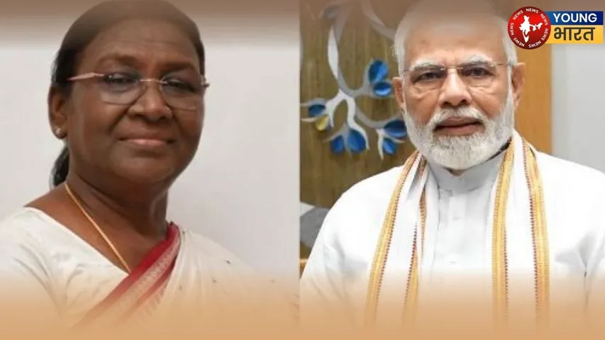 President Draupdi Murmu and PM Modi