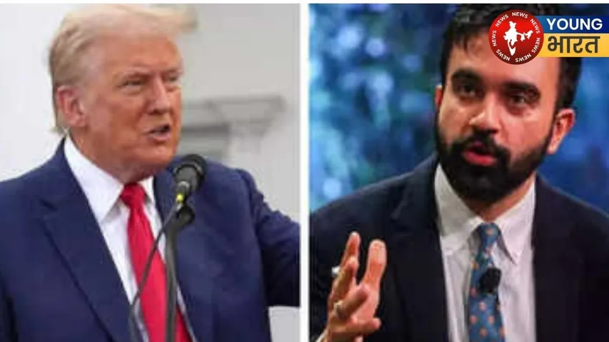 Donald Trump and Johran Mamdani