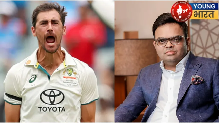jay shah and mitchel starc