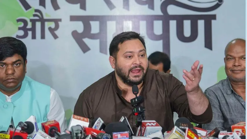 Tejashwi Yadav SIR Letter Bihar Election 2025