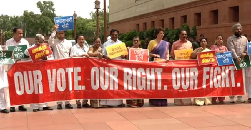Protest Against Election vot theft