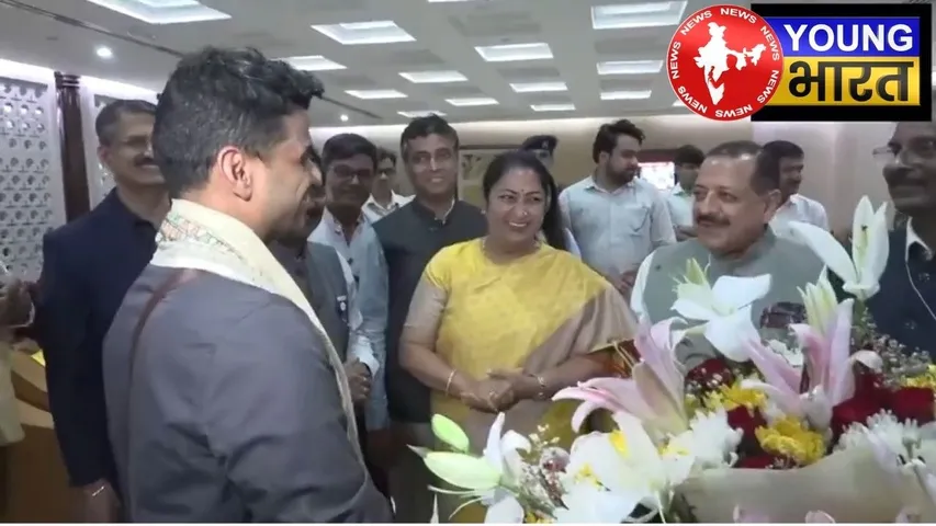 Shubhanshu Shukla in Delhi 2