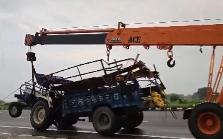 Road Accident in bulandshahar