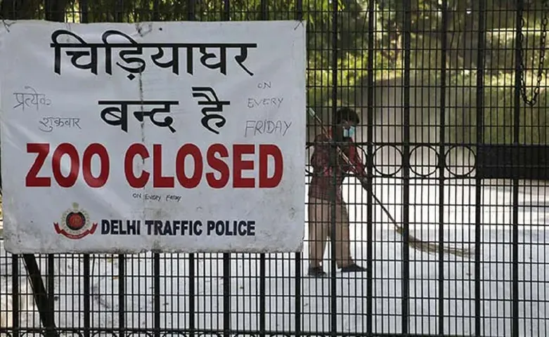 delhi Zoo Closed