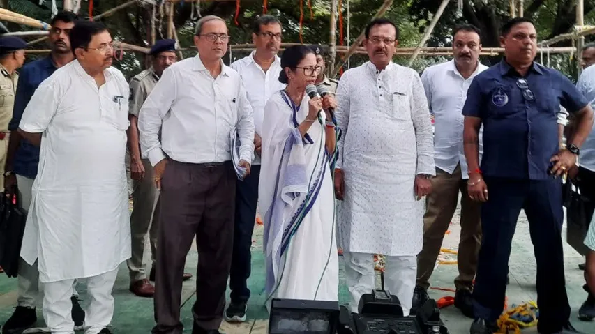 ARMY DISMANTLES TMC DHARNA