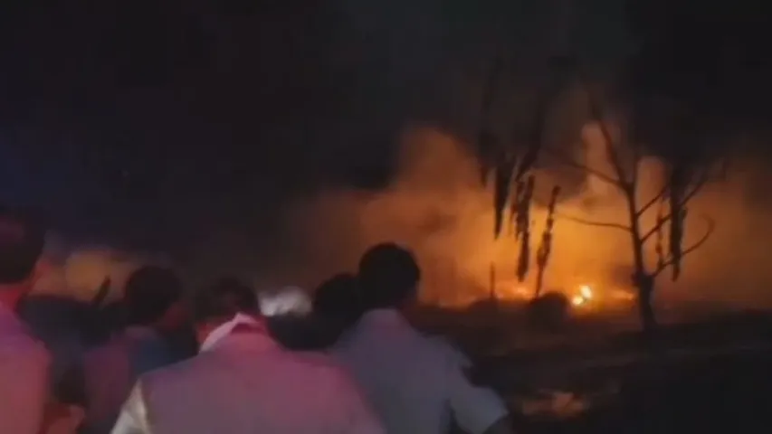 Massive fire in Rohini