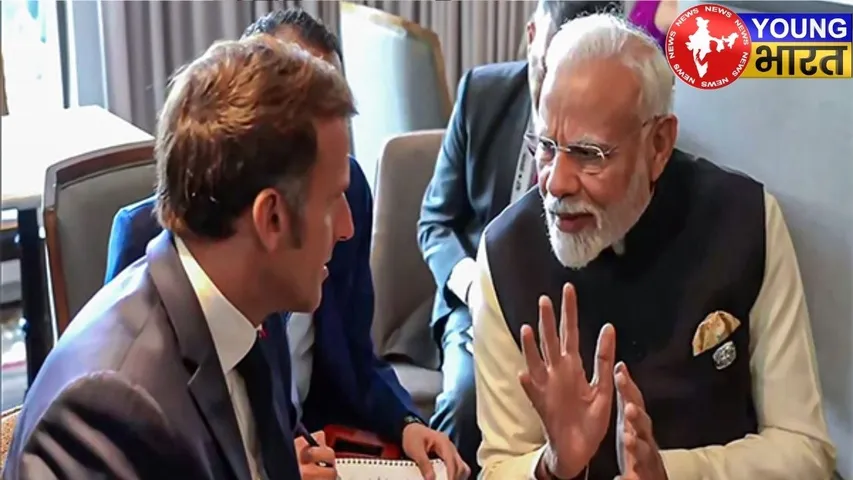 PM Modi and Macron