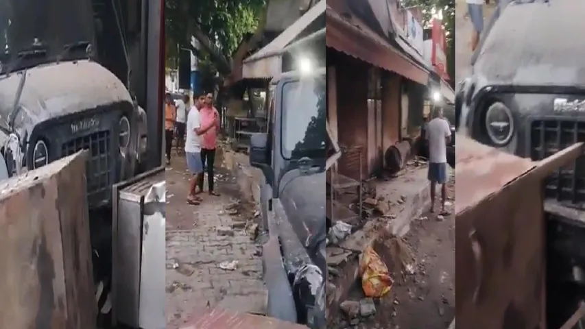 uncontrolled Thar crash