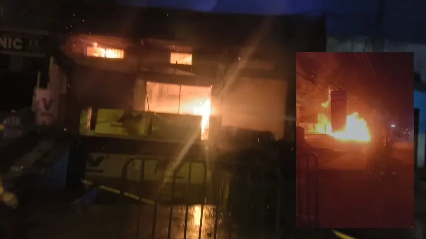 fire auto parts shop